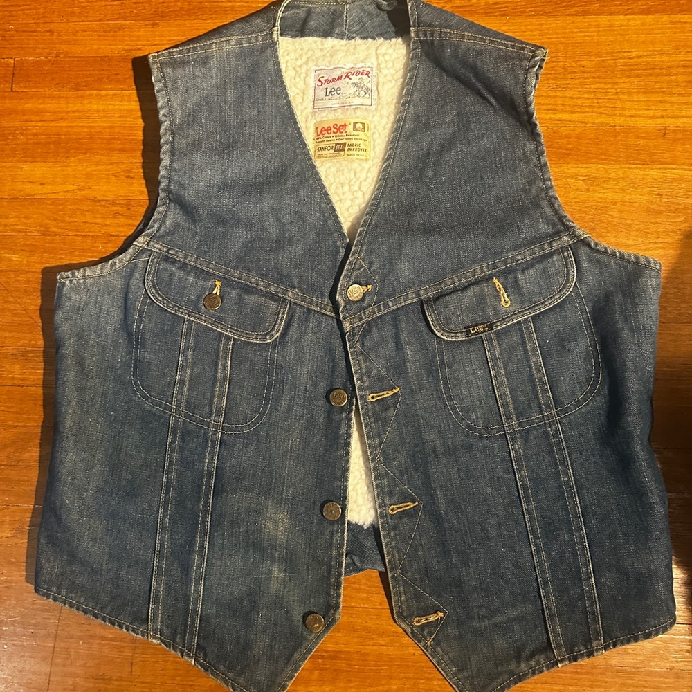 Lee Storm Rider Men's Denim Vest